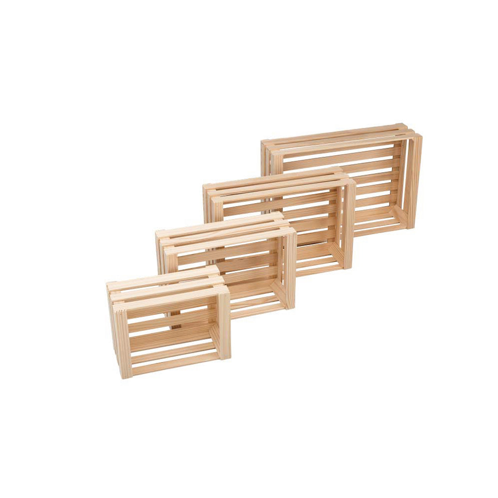 Mini-Holzkisten 14 x 10 x 5,5 cm