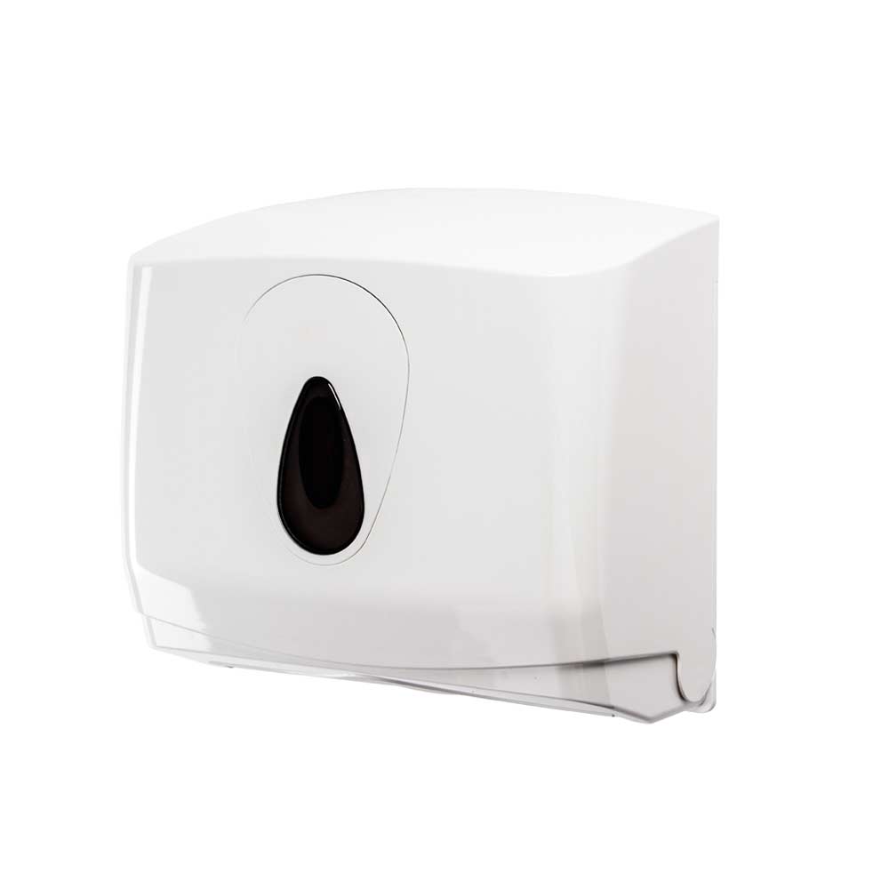 Handtuchspender-geeignet für C & Z Falz - 26,5 x 29 x 14,5 cm - Weiß