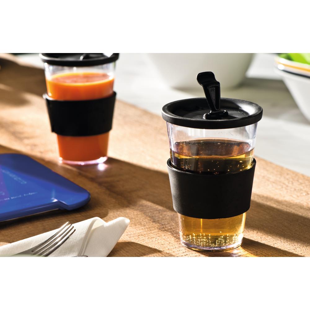 MODELL 1210 Coffee-to-go Mehrwegbecher 45 cl (Nutzinhalt 40 cl) - Klar (SAN)