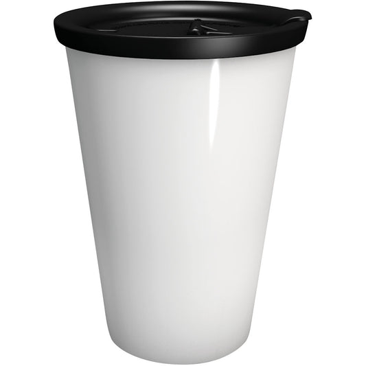 MODELL 1210 Coffee-to-go Mehrwegbecher 45 cl (Nutzinhalt 40 cl - Weiß (SAN)
