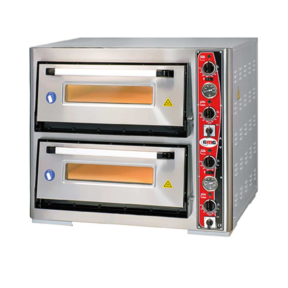 GMG Pizzaofen Classic 4 + 4x Ø 30cm mit Thermometer