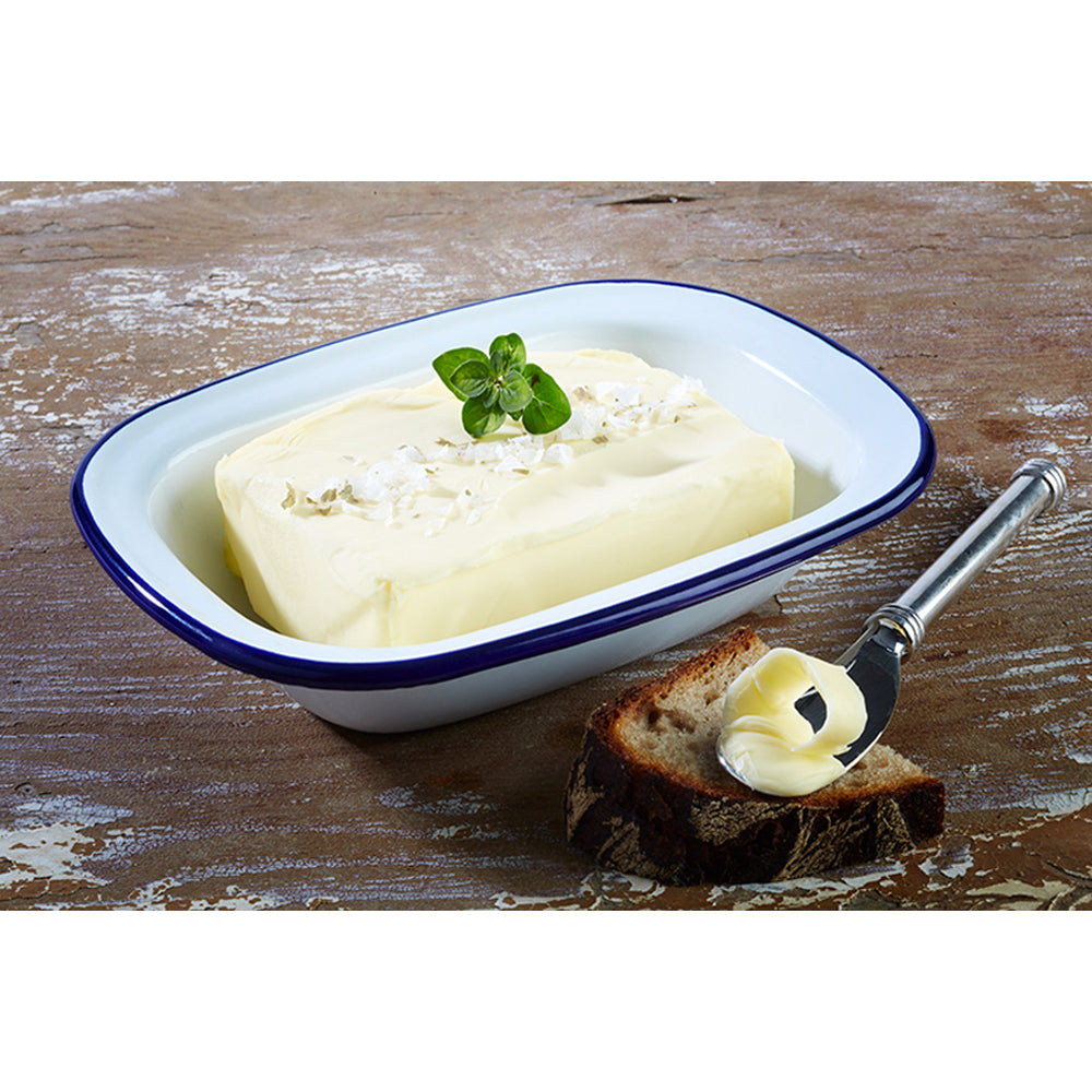 ENAMEL Schale 18 x 13,5 x 4 cm (Inhalt 0,35 l)