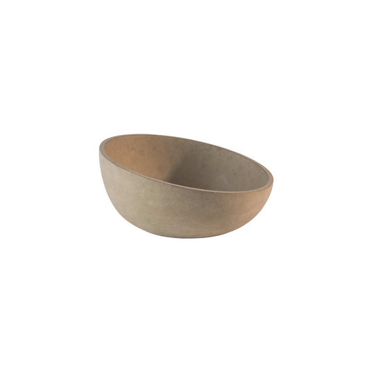 ELEMENT Schrägschüssel Beton - Ø 22 x 6/10,5 cm (Inhalt 1,1 l)