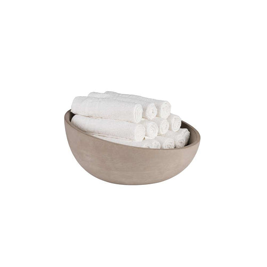 ELEMENT Schrägschüssel Beton - Ø 29,5 x 8,5/14,5 cm (Inhalt 2,5 l)