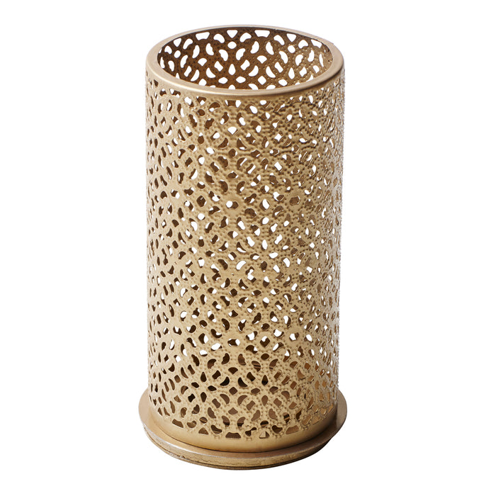 BLISS Kerzenhalter Ø 7,5 x 14 cm - Gold