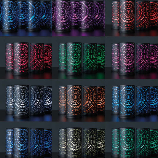 BILLY Kerzenhalter Ø 7,5 x 14 cm - Schwarz