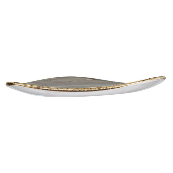 STONECAST Coupteller, dreieckig - 26,5 x 24,5 cm - Peppercorn Grey