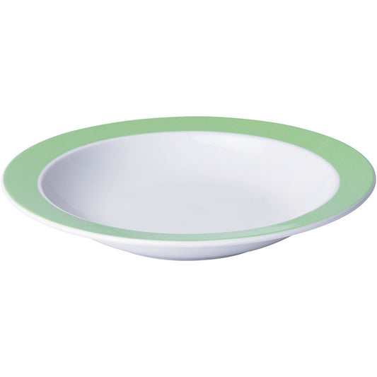 COLOURS Teller tief (mit Fahne) - 42 cl - (Ø 23 cm) - Grün
