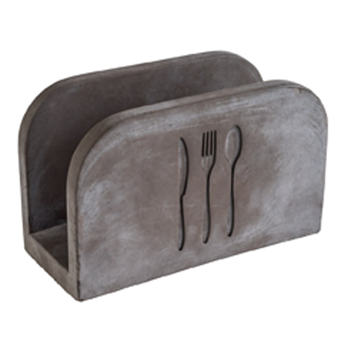 ELEMENT Serviettenhalter 16 x 7,5 x 10 cm - Beton