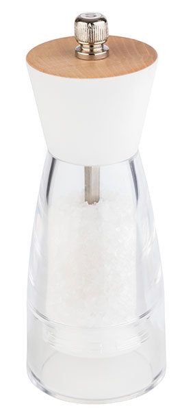 FRIDA Salzmühle Acryl/Holz - Ø 6 x 15,5 cm