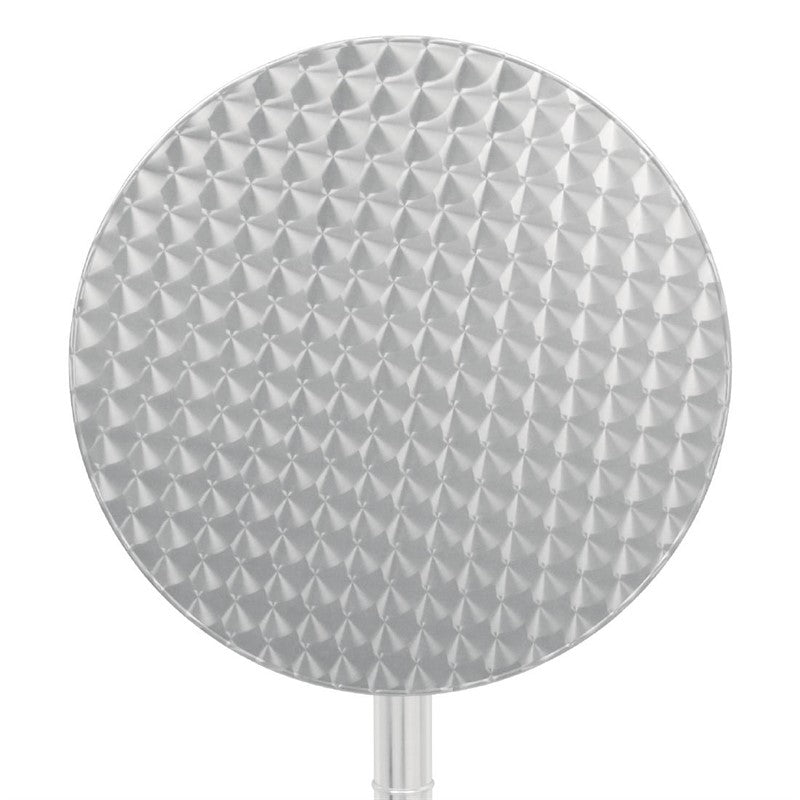 CIRCLES Klapp-Stehtisch - Ø 60 x 105 cm (Edelstahl)
