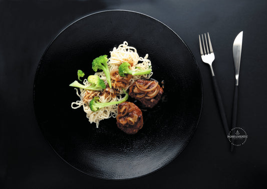 FRANZI Menümesser - 24,5 cm - Schwarz