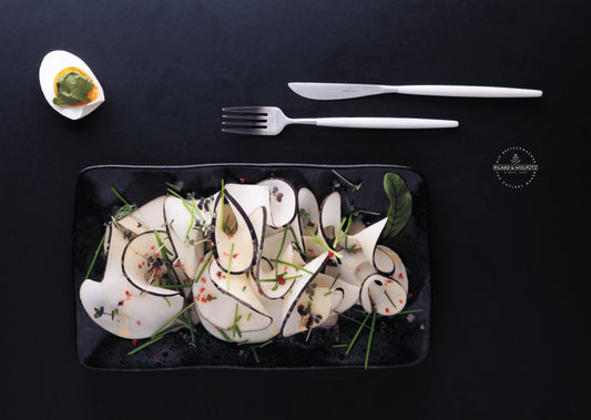 FRANZI Dessertmesser - 20 cm - Weiß