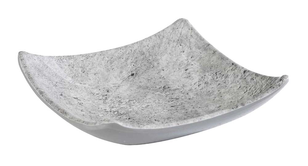 ELEMENT Schale 10,5 x 11,5 x 3 cm (Inhalt 40 ml), Melamin - Betonoptik