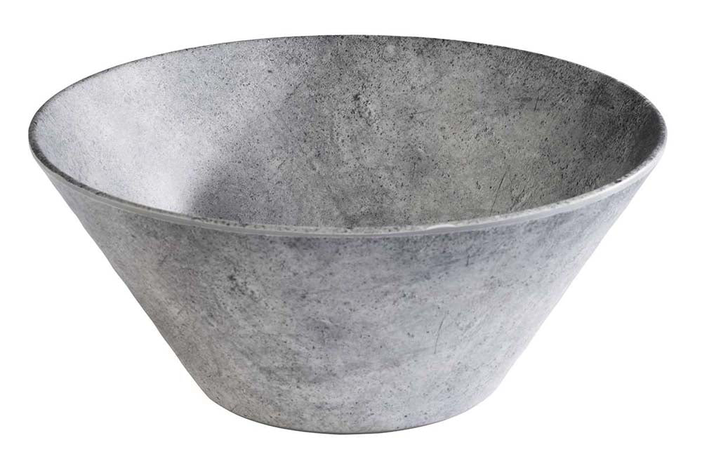 ELEMENT Schüssel Ø 28 x 12 cm (Inhalt 3 l), Melamin - Betonoptik