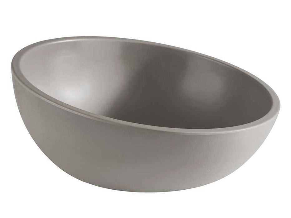 ELEMENT Schrägschüssel Ø 26 cm x 7/12,5 cm (Inhalt 1,45 l), Melamin - Betonoptik