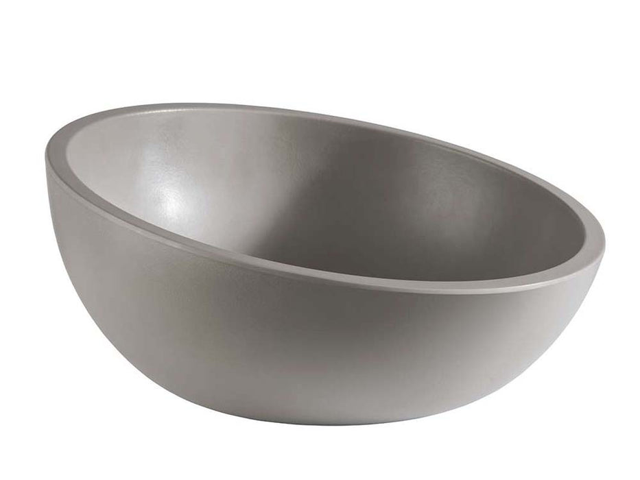 ELEMENT Schrägschüssel Ø 30 cm x 8,5/14,5 cm (Inhalt 2,3 l), Melamin - Betonoptik