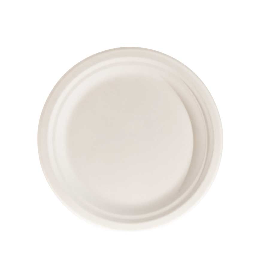 GREENHORN Zuckerrohr-Teller Ø 26 cm, rund (50 Stück)