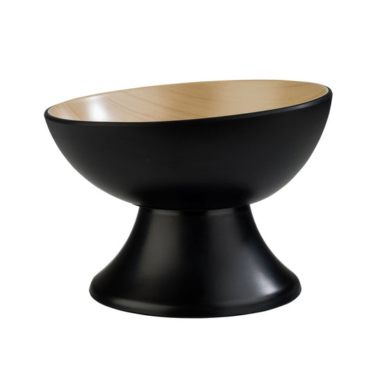 FRIDA LOCK Schrägschüssel Ø 21,5 x 7/8,5 cm - Inhalt 1,0 l - Melamin - Holz/Schwarz