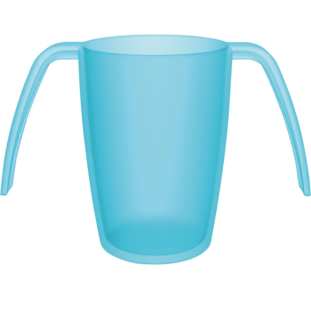 MODELL 816 - ERGO PLUS Trinkbecher 25 cl - Türkis-transparent (PP, ohne Aufsatz)