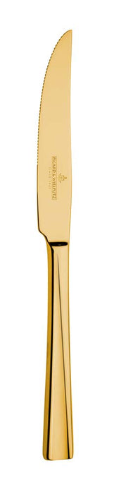 MONTEREY Steakmesser, massiv, 22,1 cm - gold glänzend