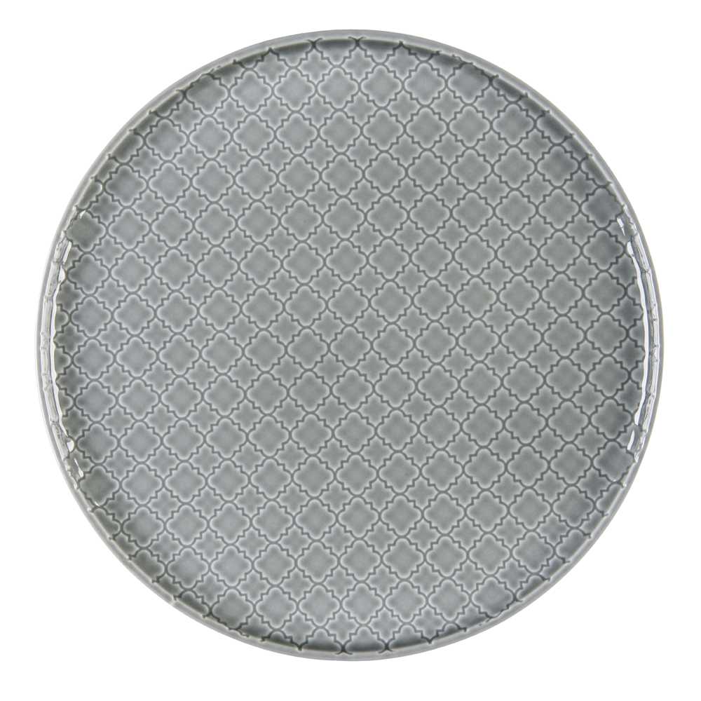 MARRAKESCH Coupteller Ø 26 cm - Perlgrau