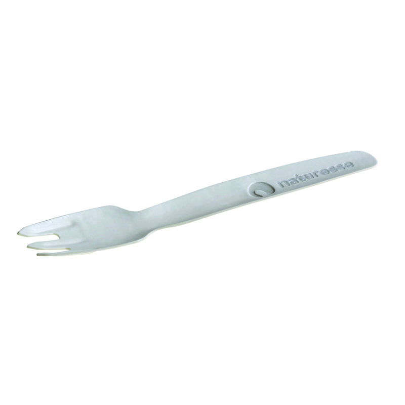 NATURESSE Gabel 16,5 cm - Papier- Weiß (100 Stück)