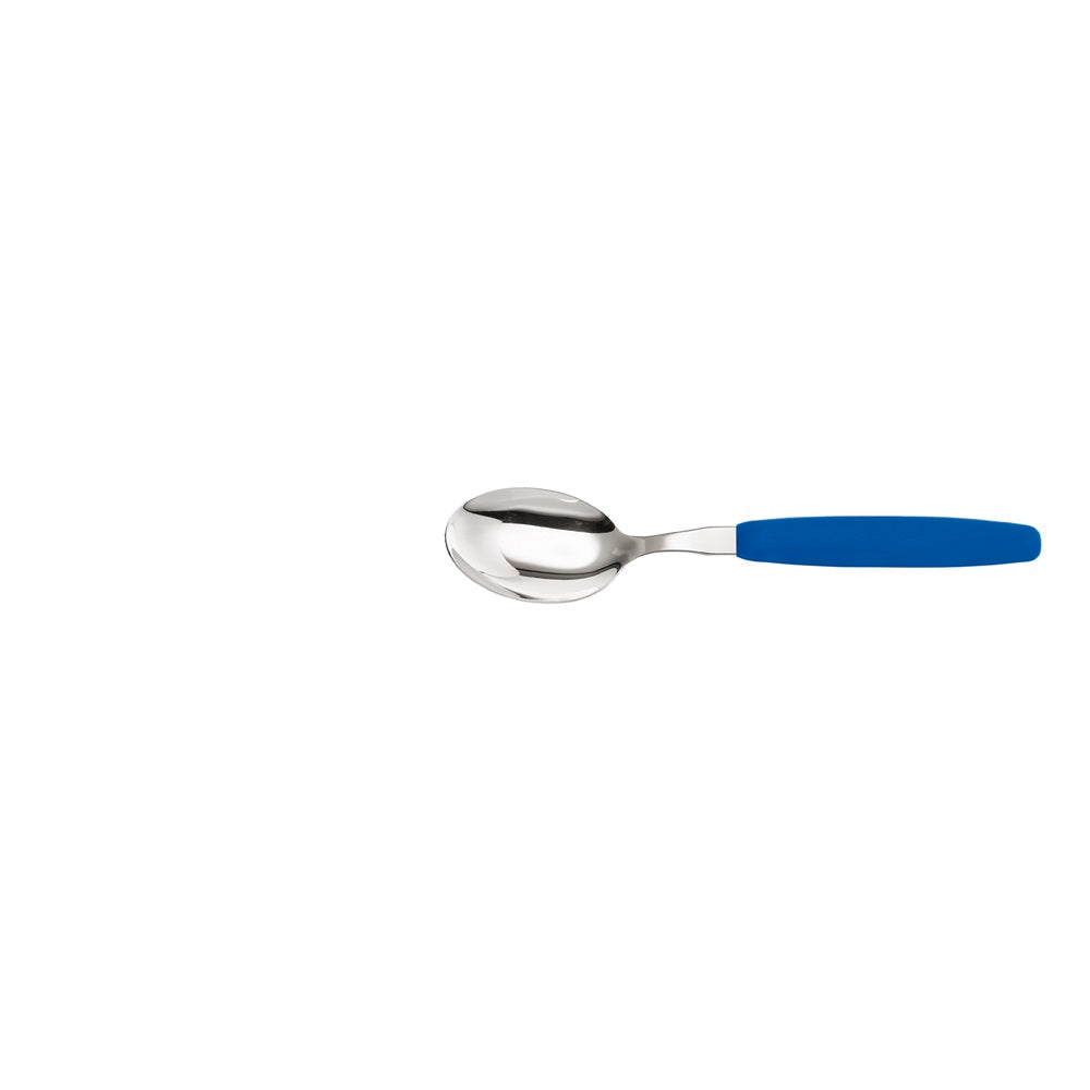 COLORATO Menülöffel 20,5 cm mit Kunststoffgriff - Blau