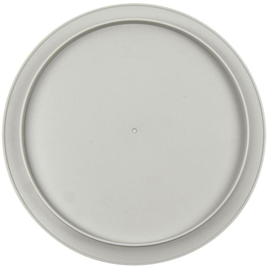 EURO Deckel Ø 23,8 cm, grau, aus PP, mit Innenrand für #13703