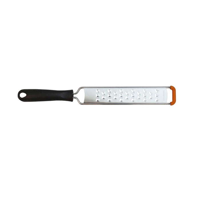 Reibe CNS 18/10 - Fläche 16,3 x 4 cm - Länge 39 cm - 8,5 mm/grob