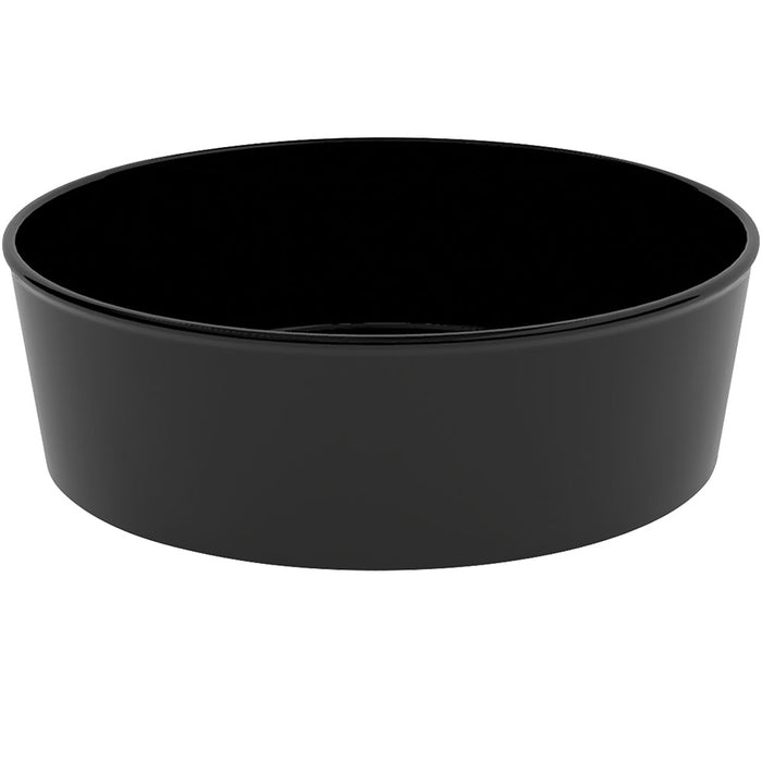 MODELL 1244 Schale Ø 20 x 6 cm - Inhalt: 1,1 l - schwarz (SAN)