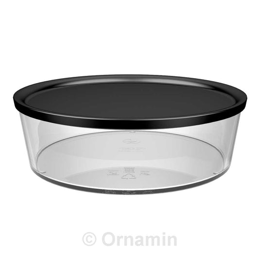 MODELL 1244 Schale Ø 20 x 6 cm - Inhalt: 1,1 l - glasklar (SAN)