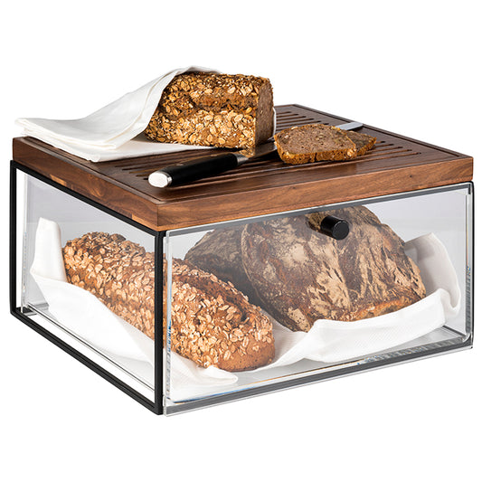 ASIA PLUS Buffetständer-Set GN 1/3 (3-tlg.) inkl. Ständer. Schublade. Holzbrett