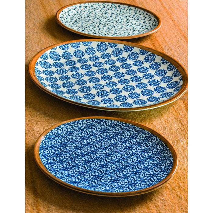 LUPIN Platte, oval - 15 x 8,5 cm