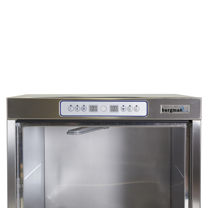 bergman WASH PROFILINE Gastro Geschirrspülmaschine mit Ablaufpumpe & Dosierpumpen - 230 Volt