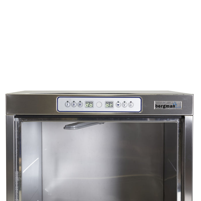 bergman WASH PROFILINE Gastro Geschirrspülmaschine mit Ablaufpumpe & Dosierpumpen - 400 Volt