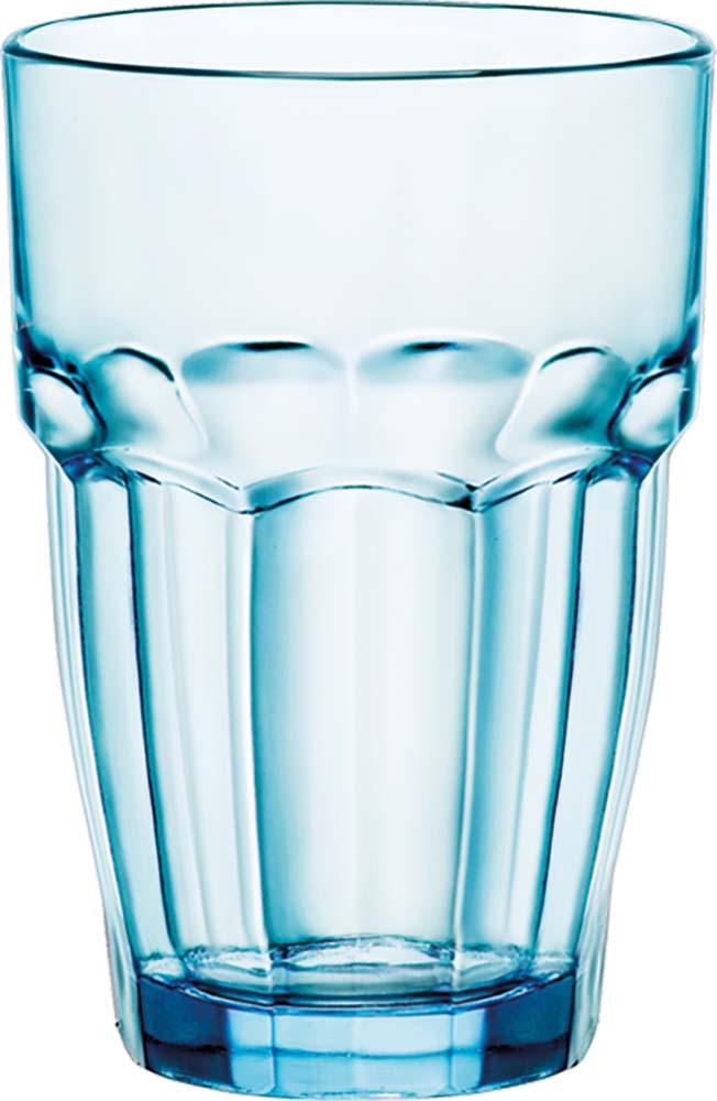 Rockbar Lounge Trinkglas - 37 cl - (Ø 8,3 x 12 cm) - ungeeicht - Blau