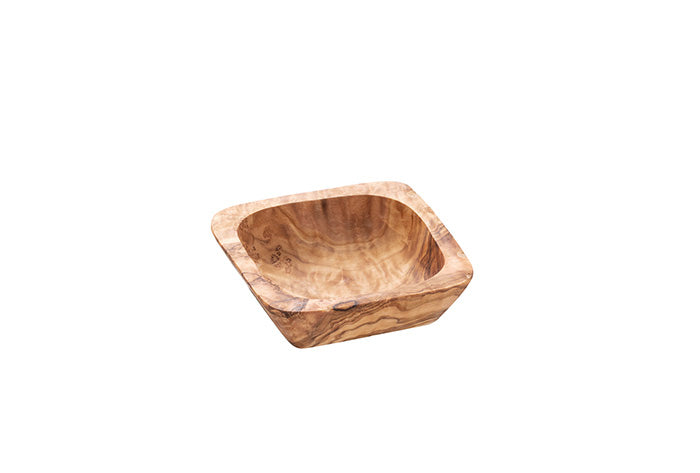 OLIVE Schale - 7,5 x 7,5 x 2,5 cm - 50 cl - Olivenholz