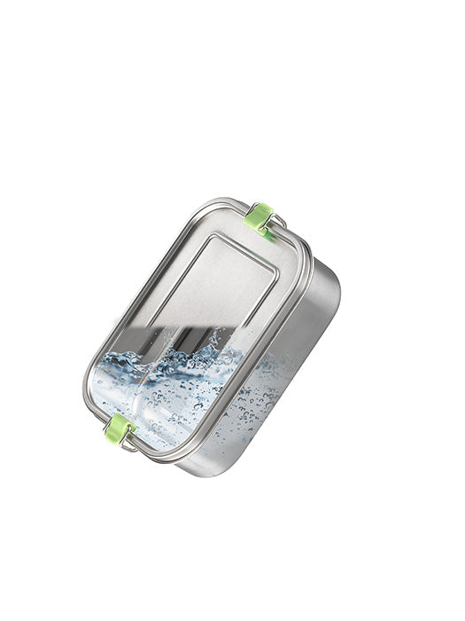 Lunchbox L - 20,5 x 14,5 x 6,5 cm - Edelstahl