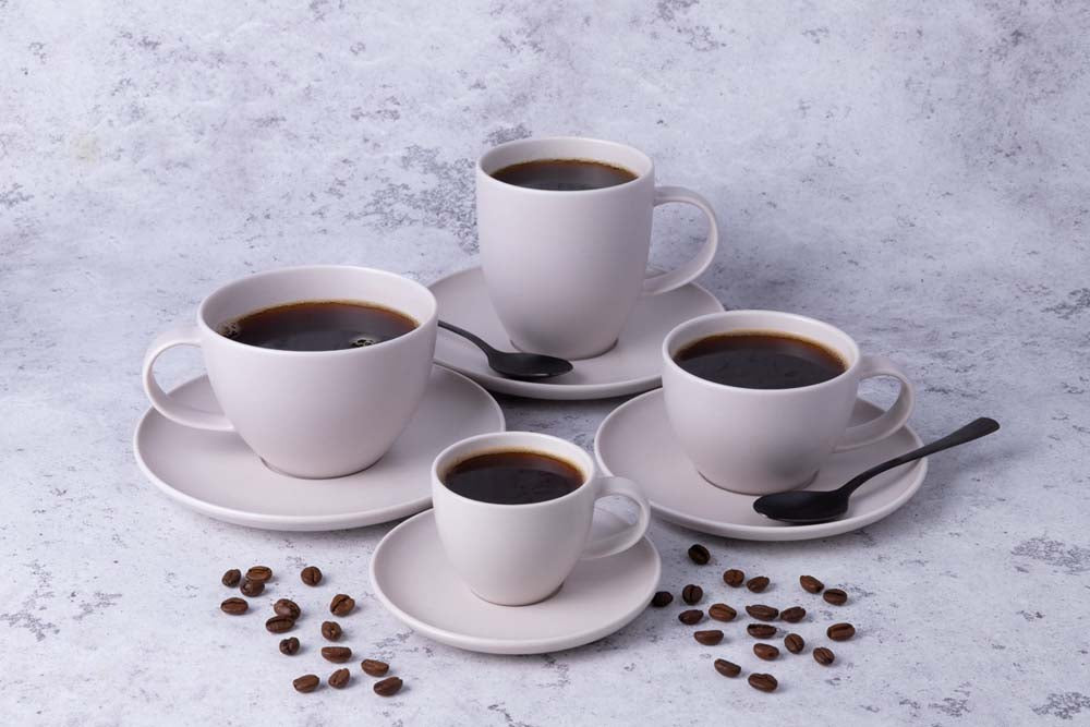 NIDO Kaffee-Obere 200 ml - 8,6 x 6 cm - sandfarben