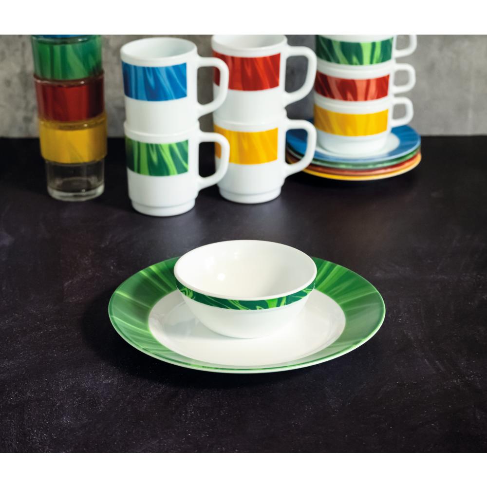 NATURA Dessertteller - Ø 19,5 cm - Grün