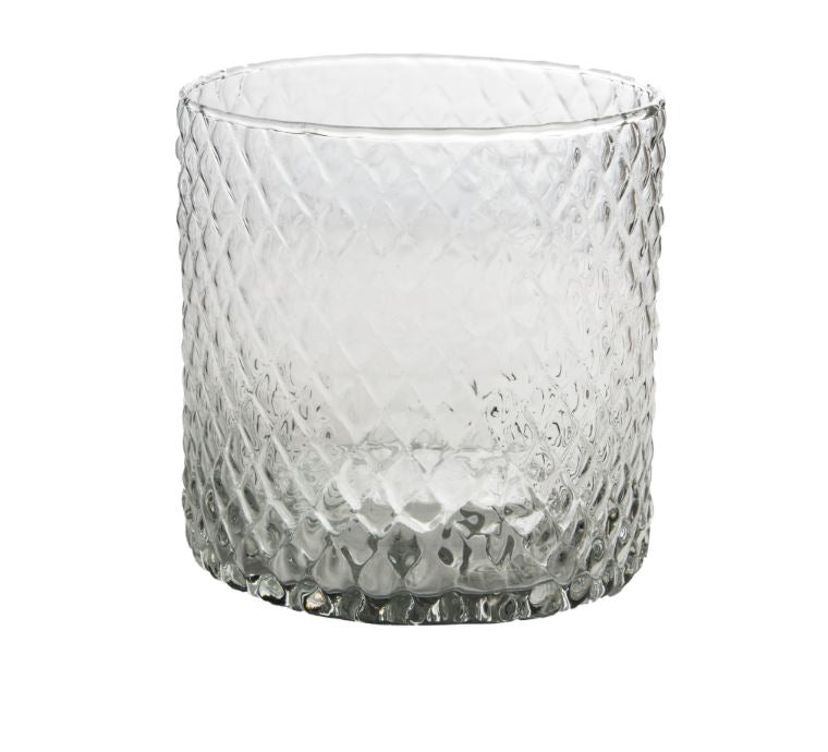 DIAMOND Zylinder  - Vase - Glas -  Ø 15 x 15 cm
