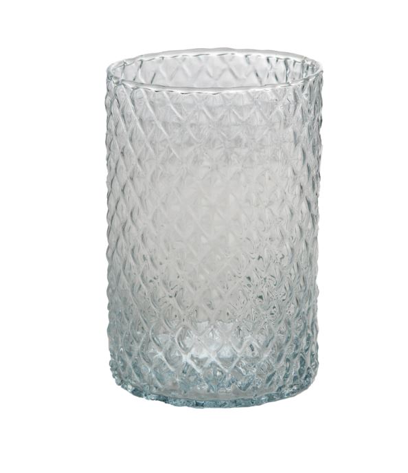 DIAMOND Zylinder  - Vase - Glas -  Ø 10 x 15 cm