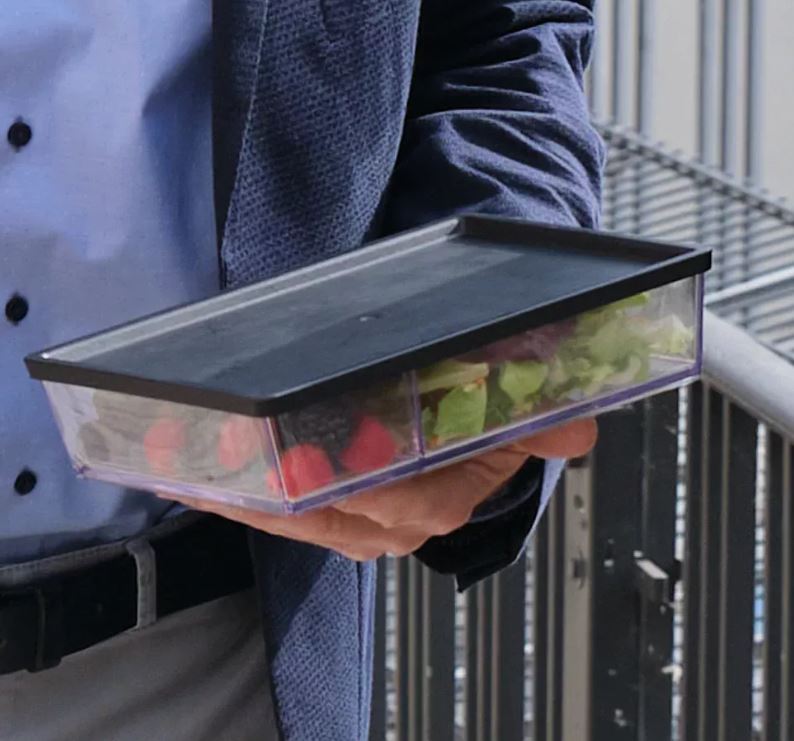 Deckel für Modell 1262/1263 - 22 x 18 x 1 cm - schwarz