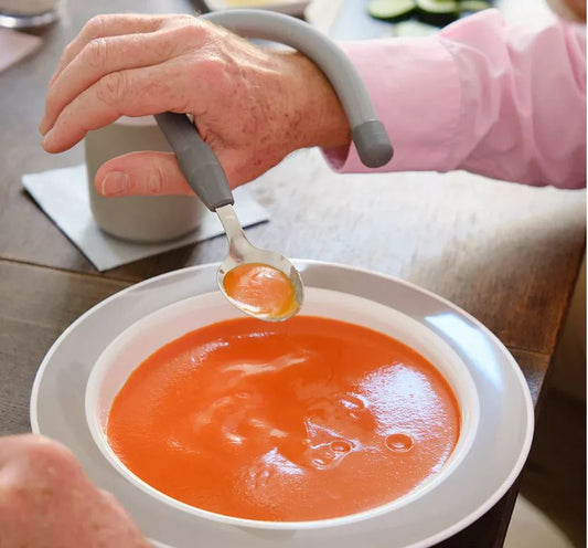 MODELL 973-3 Löffel Biegsam Schwarz verlängerter Griff