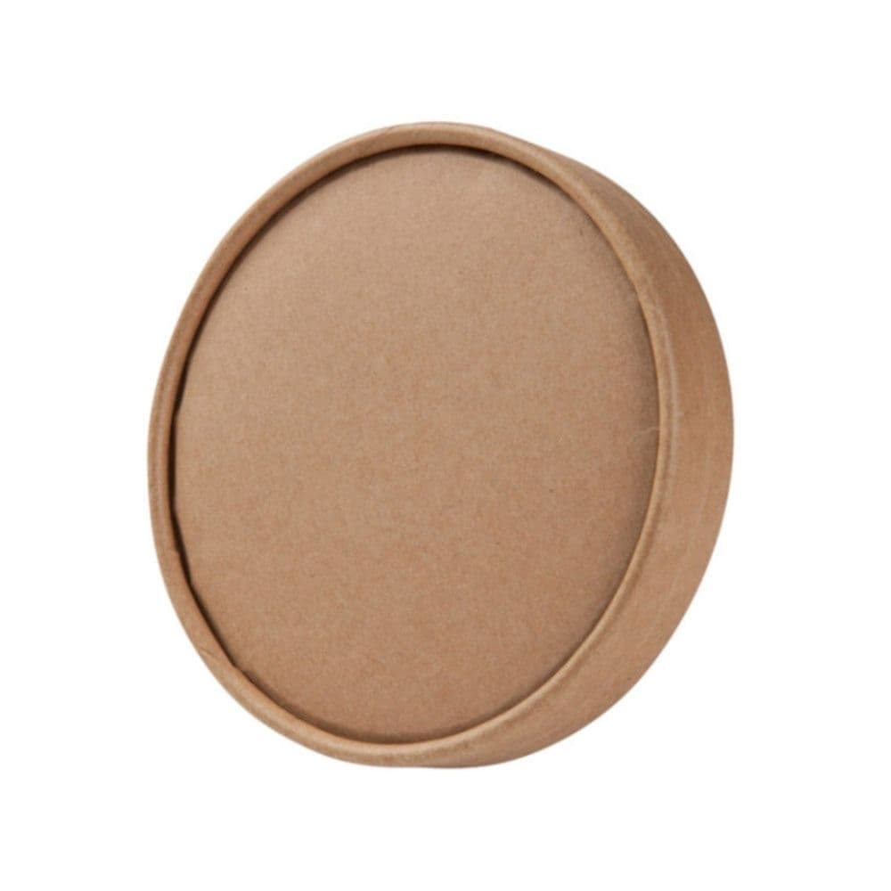 Deckel - Ø 18,5 cm - Braun - PLA - beschichtet (300 Stück)