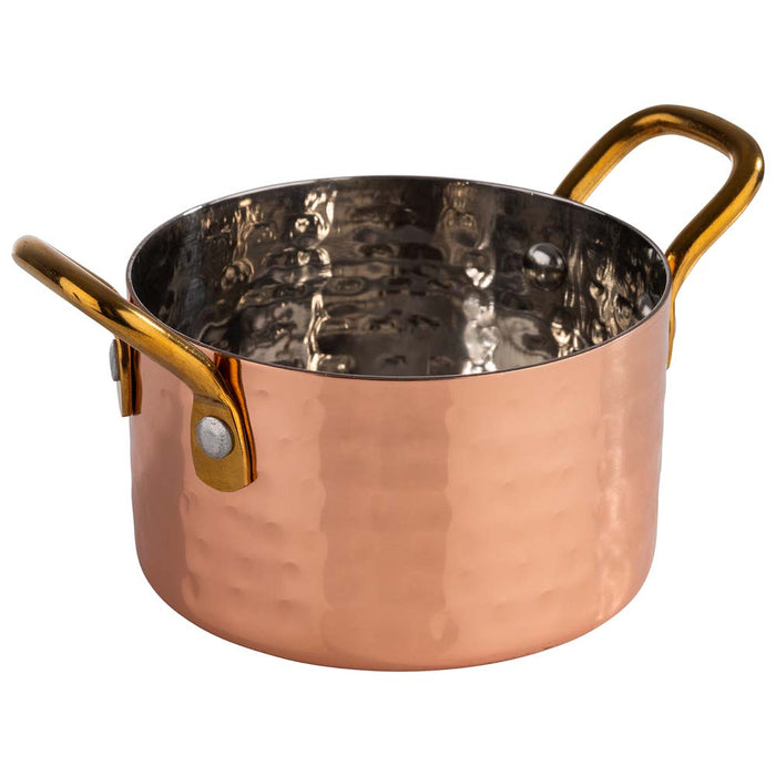 MUMBAI Serviertöpfchen - (Ø 9 x 5,5 cm) - 0,3l - Edelstahl