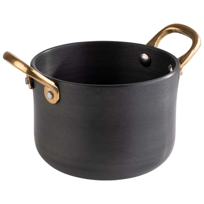 DELHI Serviertöpfchen - (Ø 11,5 x 9,5 cm) - 0,6 l - Aluminium