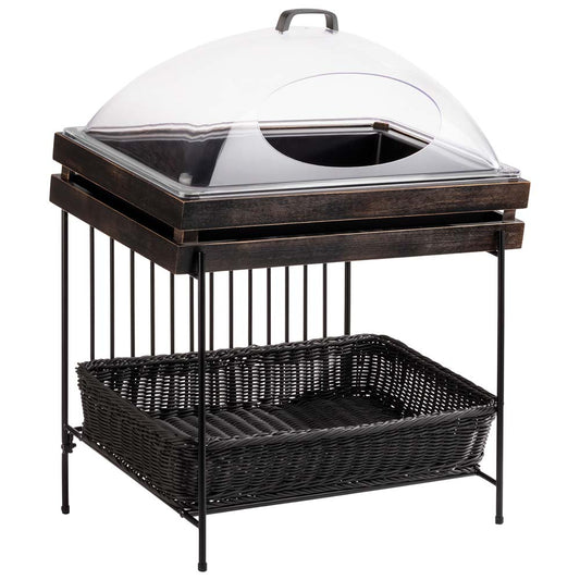 Buffetgestell GN1/1 + GN1/2 - Schwarz - Metall