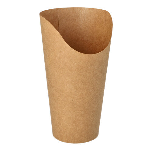 Wrap Cup - 15,9 x 6 x 8 cm - Braun - 590 ml (10 x 50 Stück)